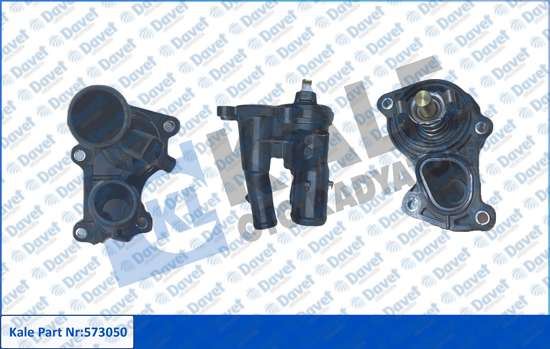 ZTH1075 Termostat Komple Musurlu 98 C Ford Focus Ii 1.6 Ti-Vct 2004-2011 /  C-Max I 1.6i 2007-2011 / Focus C-Max 1.6 Ti-Vct 2003-2007